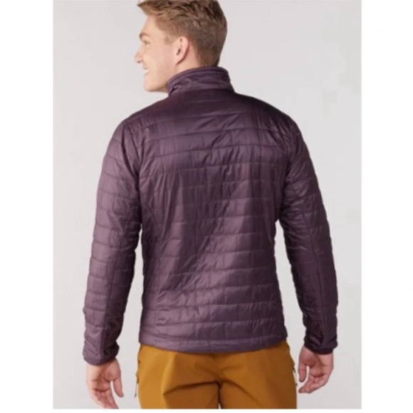 Patagonia Men’s S Small Nano Puff Jacket Obsidian Plum Purple NWT Puffer - Picture 8 of 14